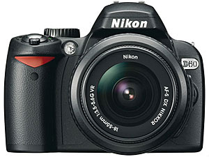 Nikon Announces D60 10MP dSLR