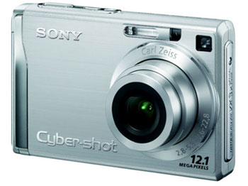 Sony Cybershot W200 Goes Up To 12MP