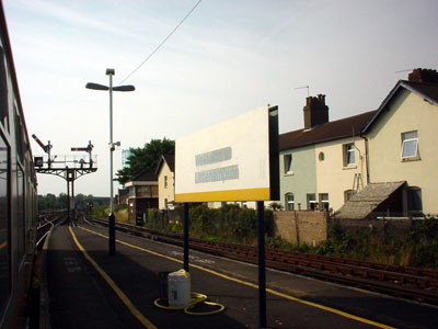 Littlehampton station - heading home