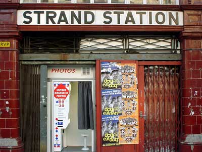 The Strand, closed tube station