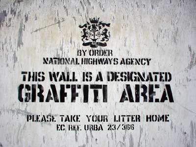 copyright graffiti