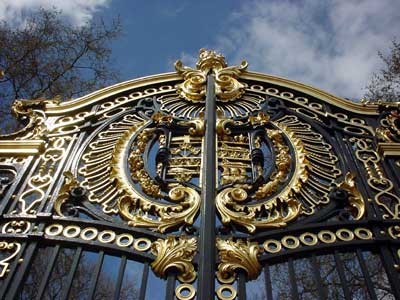 Green Park royal gates, London