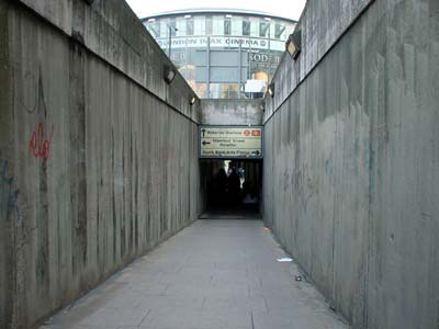 Entrance to the IMAX cinema, Waterloo, London