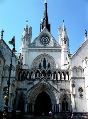 Royal Courts of Justice, Strand, London, June 2003