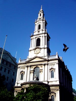St. Mary le Strand church, Strand, London WC2