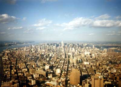 World Trade Center: Manhattan view