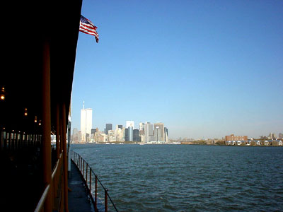 On the Staten Island Ferry, New York