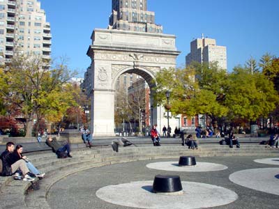 Washington Square, Greenwich Village, Manhattan, New York