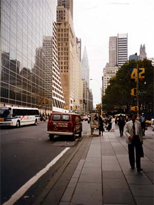 42nd Street, Manhattan, New York, NYC, USA, 1986