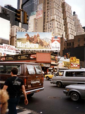Hotel Carter, 250 West 43rd Street, Manhattan, New York, NYC, USA, 1986