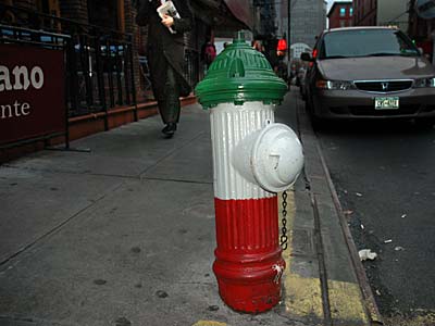 Fire Hydrant, Little Italy, Manhattan, New York, NYC, USA