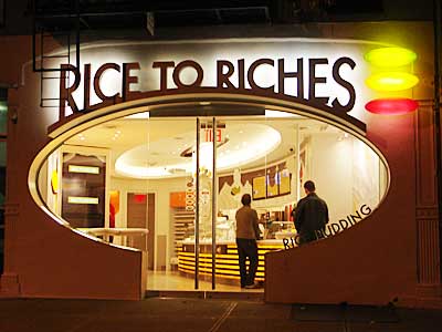 Rice to Riches, 37 Spring St, Manhattan, New York, NYC, USA