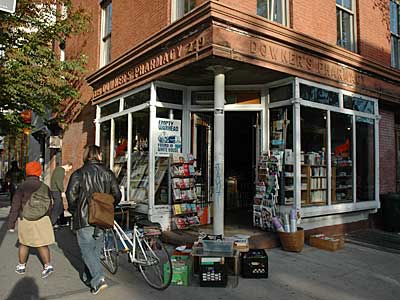 Clovis Press Bookstore in Bedford Avenue, Williamsburg, Brooklyn, New York, NYC, USA