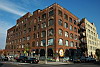 Old warehouse/arts centre, Williamsburg, Brooklyn, New York, USA