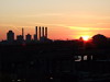 Williamsburg sunset, Brooklyn, New York, USA