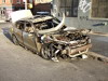 Abandoned car, Williamsburg, Brooklyn, New York, USA