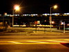 Late night train, Williamsburg, Brooklyn, New York, USA