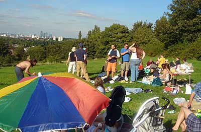 urban75 picnic, Ladlands, Dawson Hill, Dawson Heights, East Dulwich, south London
