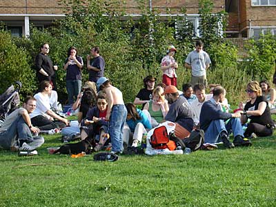urban75 picnic, Ladlands, Dawson Hill, Dawson Heights, East Dulwich, south London