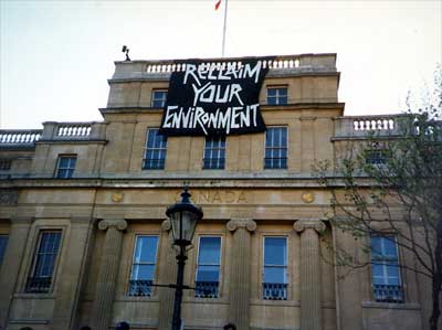 Reclaim your Environment, Trafalgar Square,  Reclaim The Streets, London 12th April 1997