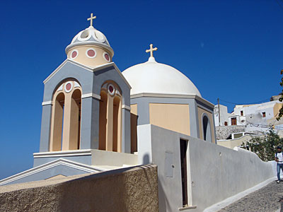 Chapel of Agios Stylianos, Firostefani, Greece, September 2004