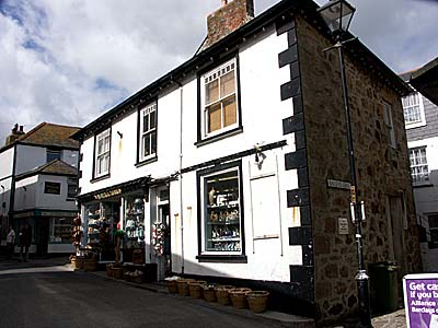 The Shell Shop, St Ives, Cornwall, April 2004