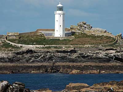 Godrevy lighthouse, Cornwall, August 2005