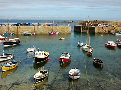 Mousehole Harbour, Mousehole, Cornwall, August 2005