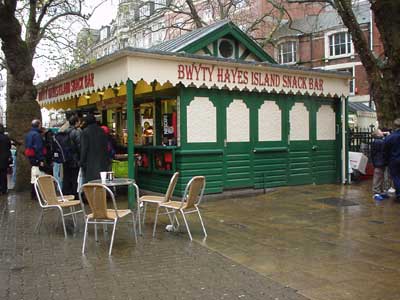 Hayes Island snack bar, Cardiff