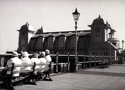 Five old ladies, Penarth Promenade