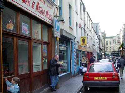 Caroline Street chip shops, Cardiff