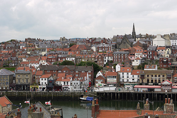 Whitby Abbey, town views, harbour landscapes and the 199 steps, North Yorkshire, England, June 2010