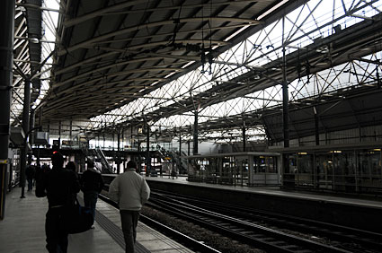 Leeds railway station, March 2008
