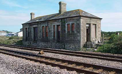 Marazion railway station, Great Western Railway, Marazion, Cornwall, UK