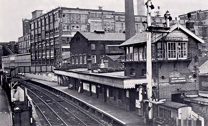 Silvertown station, North Woolwich Railway, London Docks, east London