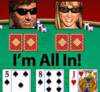 aces high or low texas holdem