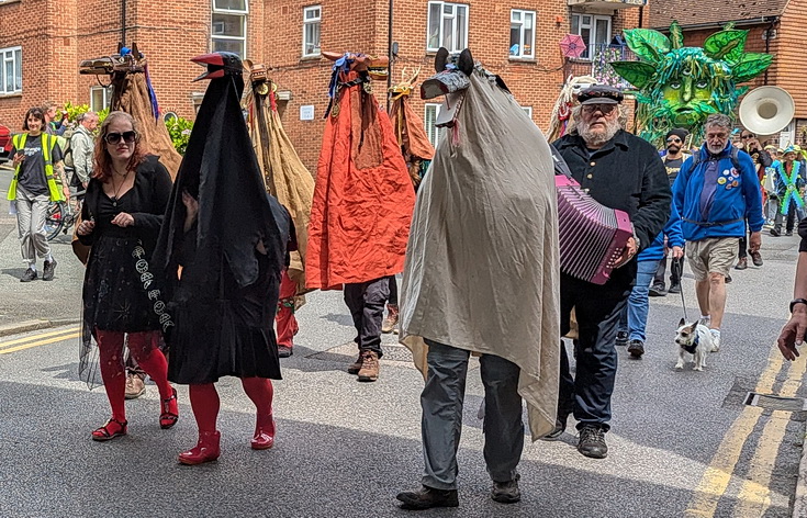 Folkestone in 60 photos: beach scenes, Charivari Day parade and night life