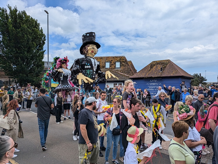 Folkestone in 60 photos: beach scenes, Charivari Day parade and night life