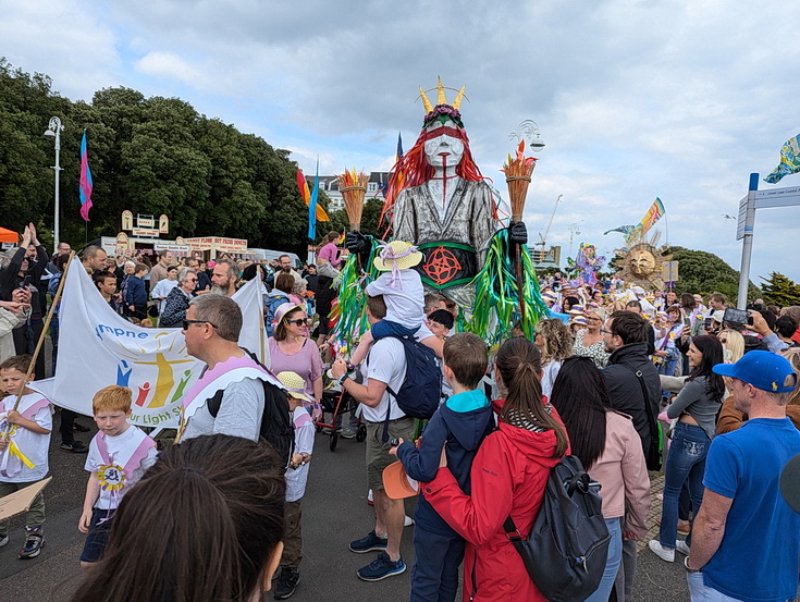 Folkestone in 60 photos: beach scenes, Charivari Day parade and night life