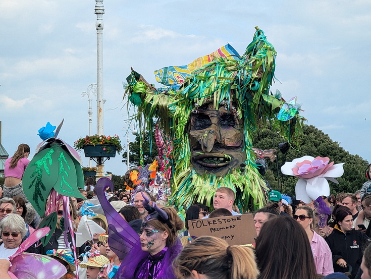 Folkestone in 60 photos: beach scenes, Charivari Day parade and night life