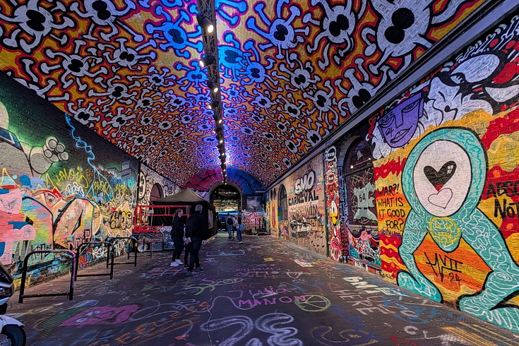 In photos: the remarkable street art on display in the Leake Street tunnel in Waterloo