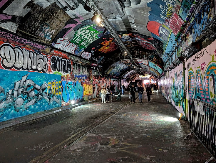 In photos: the remarkable street art on display in the Leake Street tunnel in Waterloo