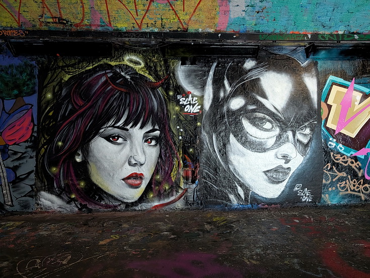 In photos: the remarkable street art on display in the Leake Street tunnel in Waterloo