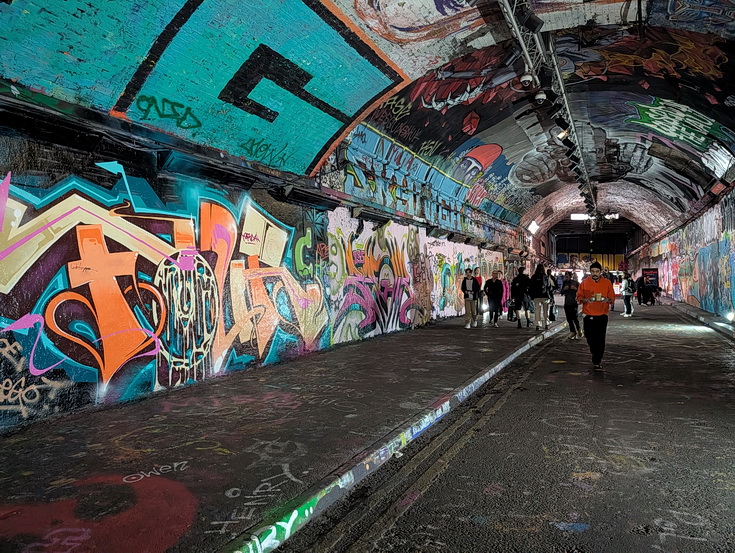 In photos: the remarkable street art on display in the Leake Street tunnel in Waterloo