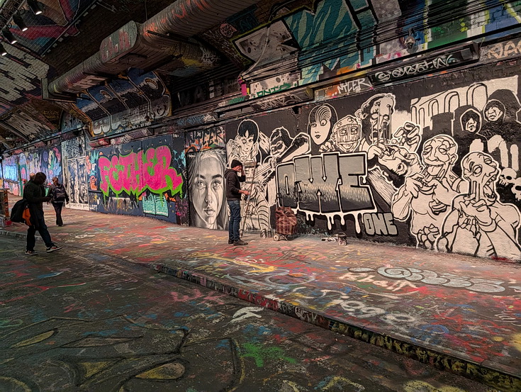 In photos: the remarkable street art on display in the Leake Street tunnel in Waterloo