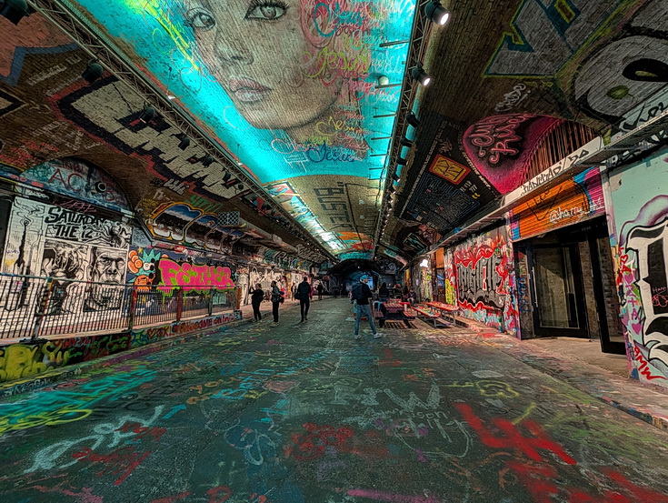 In photos: the remarkable street art on display in the Leake Street tunnel in Waterloo