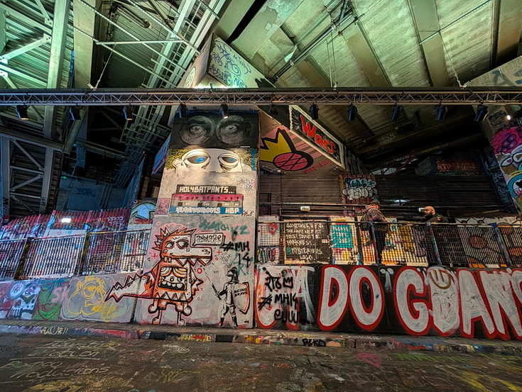 In photos: the remarkable street art on display in the Leake Street tunnel in Waterloo