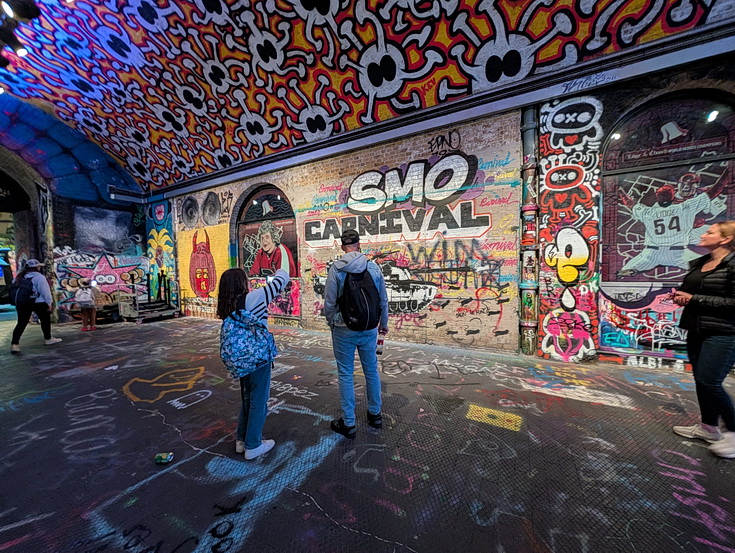 In photos: the remarkable street art on display in the Leake Street tunnel in Waterloo