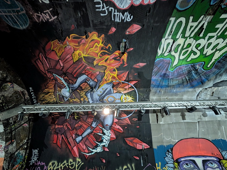 In photos: the remarkable street art on display in the Leake Street tunnel in Waterloo