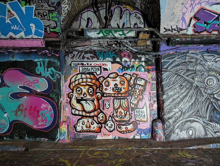 In photos: the remarkable street art on display in the Leake Street tunnel in Waterloo